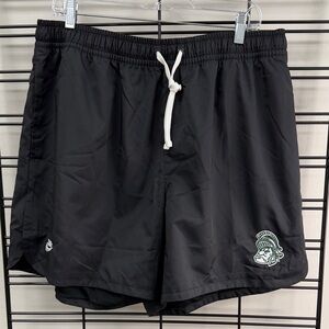 Black Nike Michigan State Spartans athletic shorts